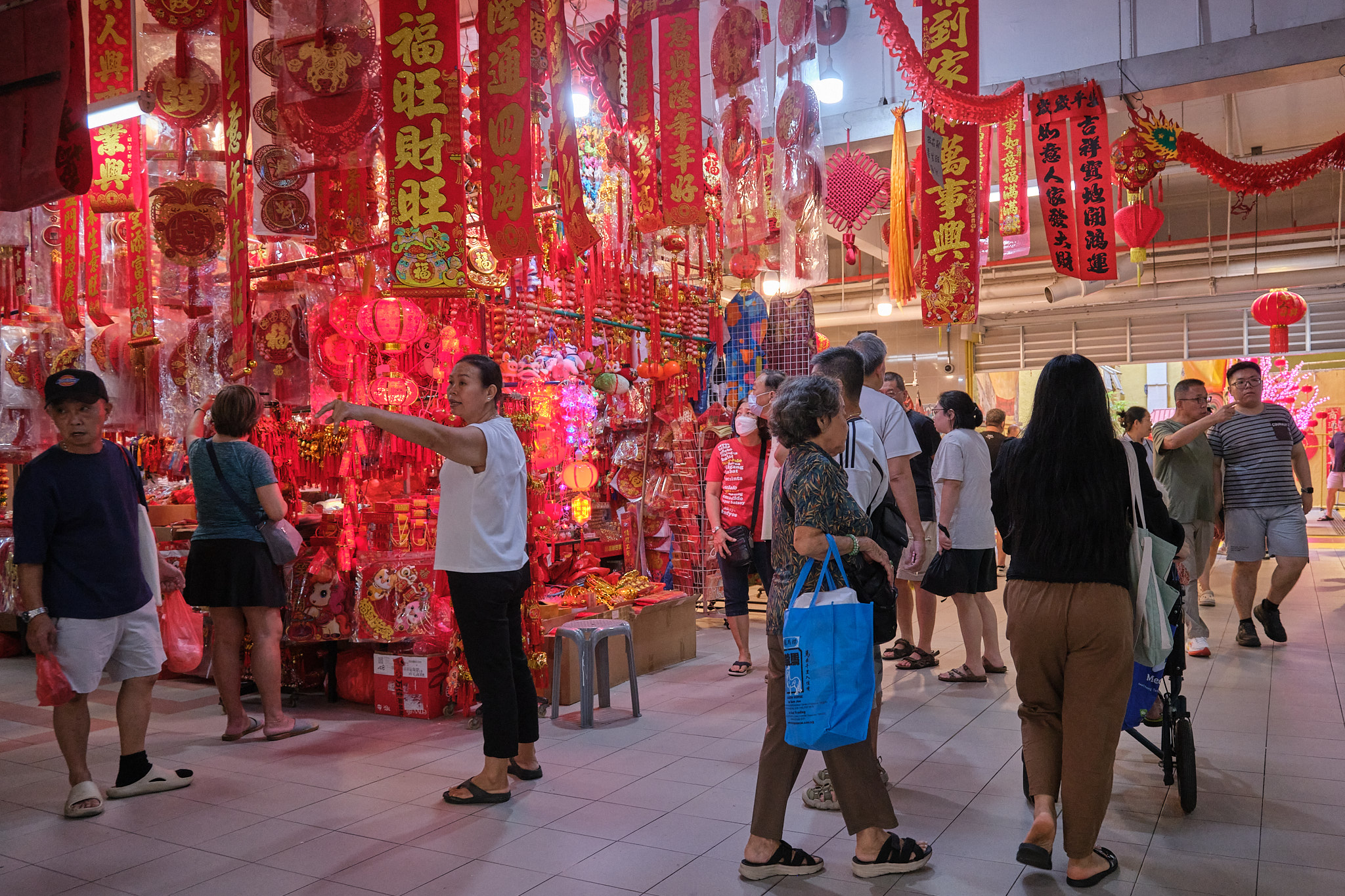Chinatown Complex内部