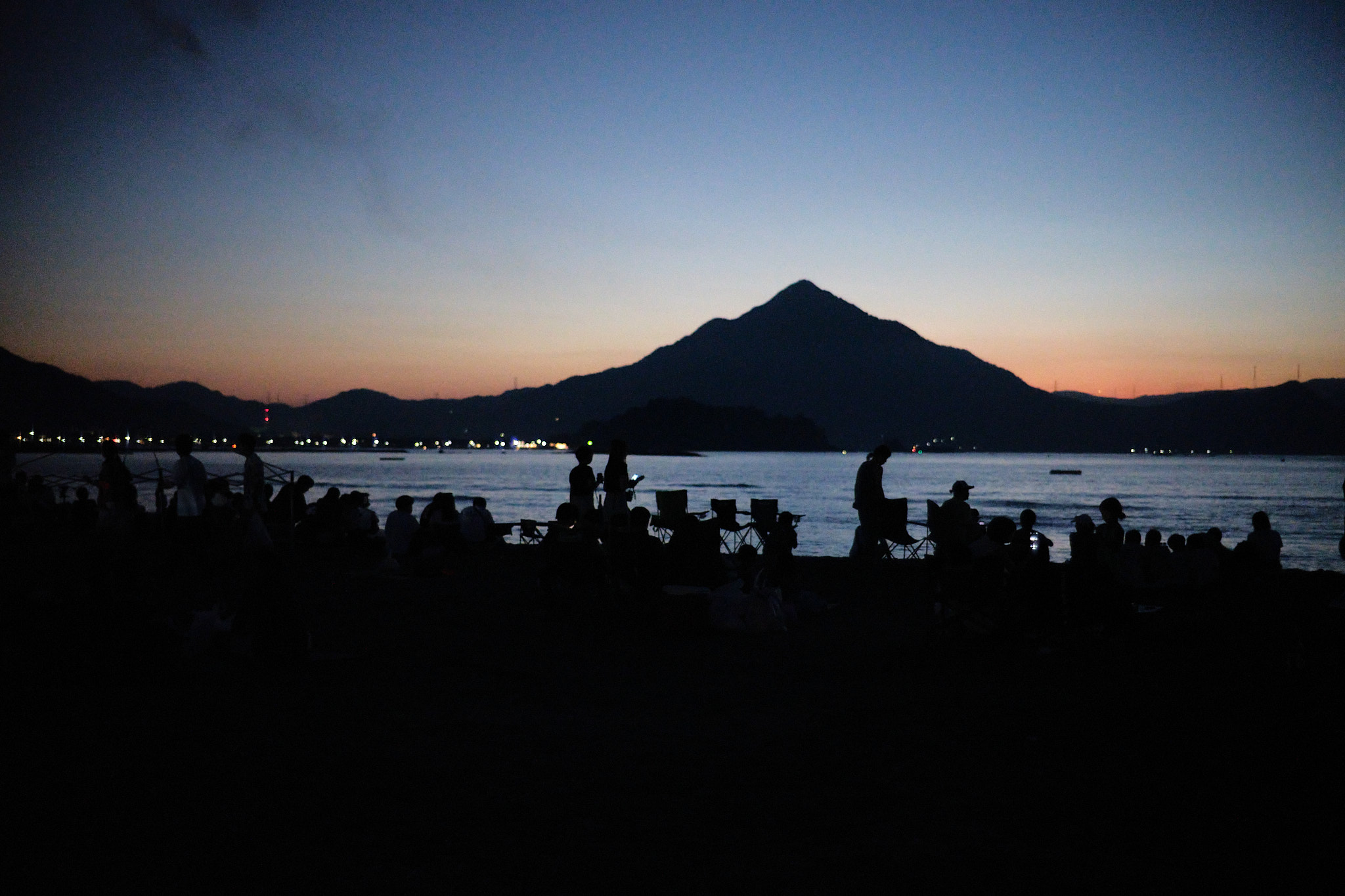 和田ビーチ -花火前-